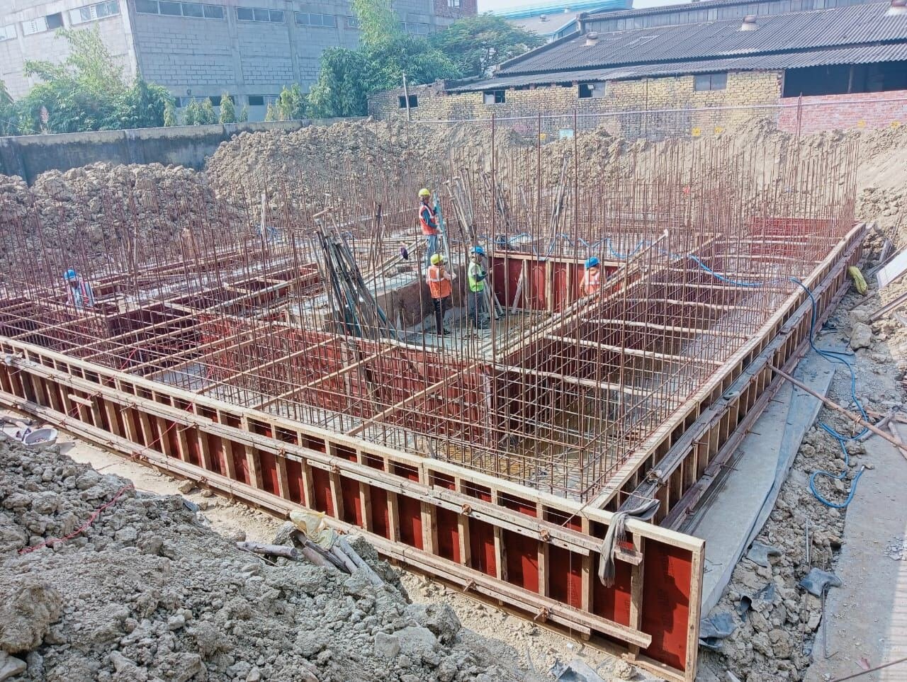 Pharmaceutical clean room construction